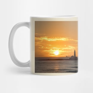 January sunrise at St Mary's Island Mug